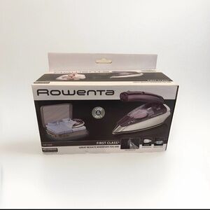 Rowenta First Class Compact Travel Mini Iron Vertical Steam